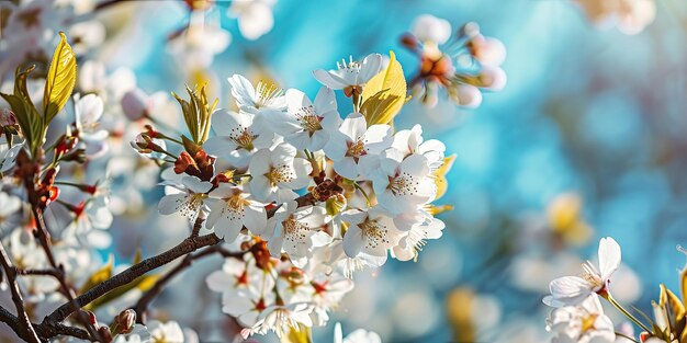 Cereja em flor