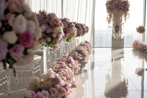 Ceremonia de boda de lujo