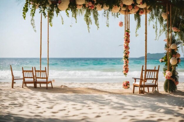 ceremonia de bodas en la playa