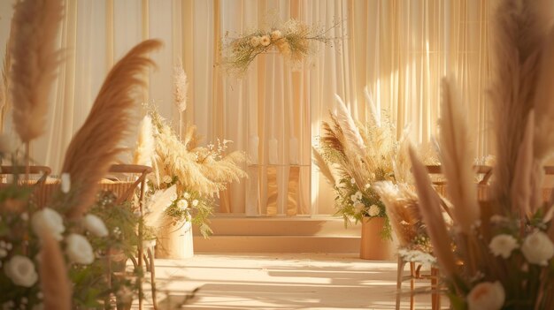 Ceremonia en el salón de bodas