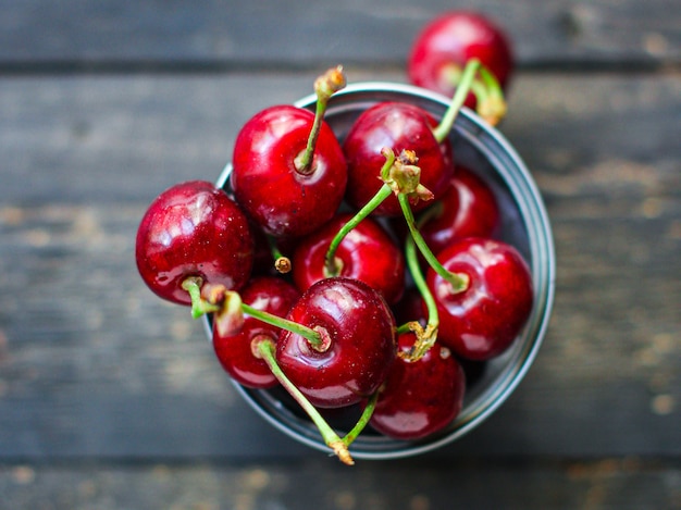 cereza bayas frutas dulces