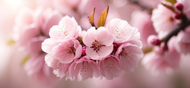 Foto los cerezos en flor