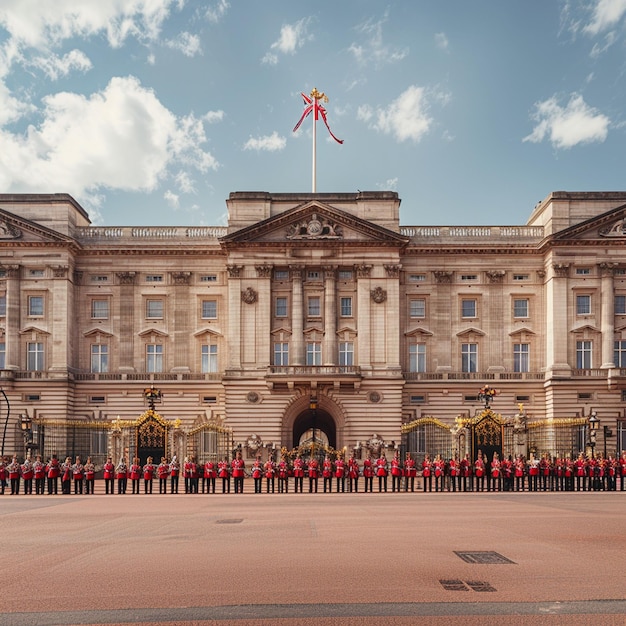 Cerimônia de Mudança de Guarda Real no Palácio de Buckingham