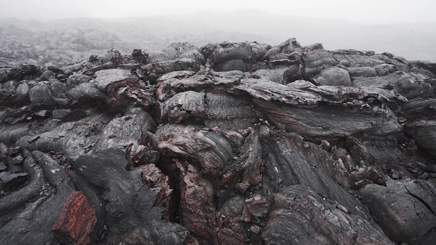 Cerrar flujo de lava congelada