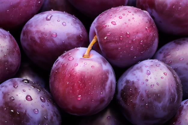 Cerrar fondo de ciruelas