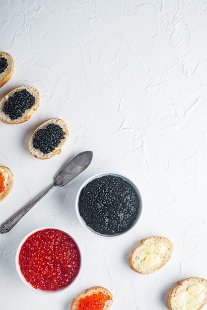 Cerrar en frascos con delicioso caviar