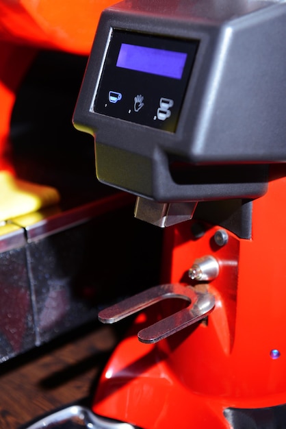 Cerrar la máquina de café