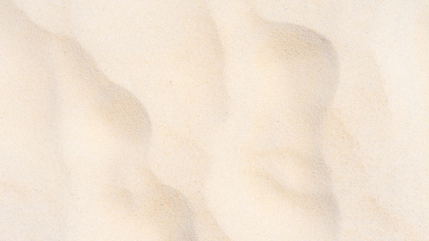 Foto cerrar playa arena textura fondo blanco
