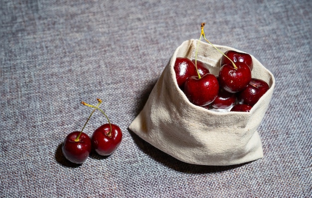 Cerrar vista de berry en un saco