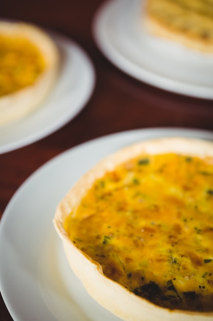 Cerrar vista de queso quiche