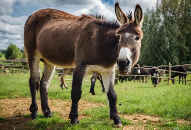 Certamente adoráveis Os gentis gigantes da fazenda