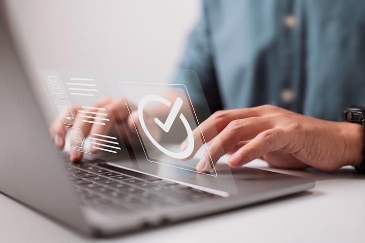 Foto certificação de controle de qualidade que garante que o produto da empresa atenda aos seus padrões