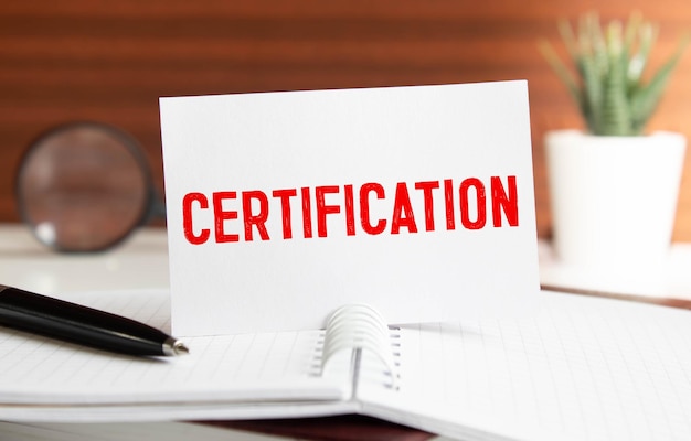 CERTIFICADO palabra escrita en letra desde el sobre