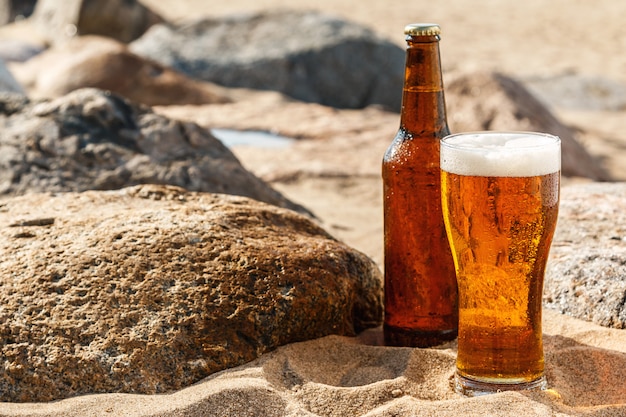 Cerveja na praia