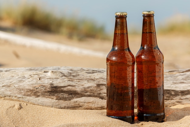 Cerveja na praia