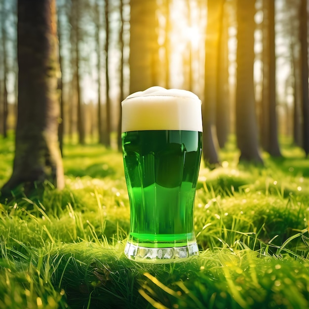 Cerveza verde el jueves de Pascua