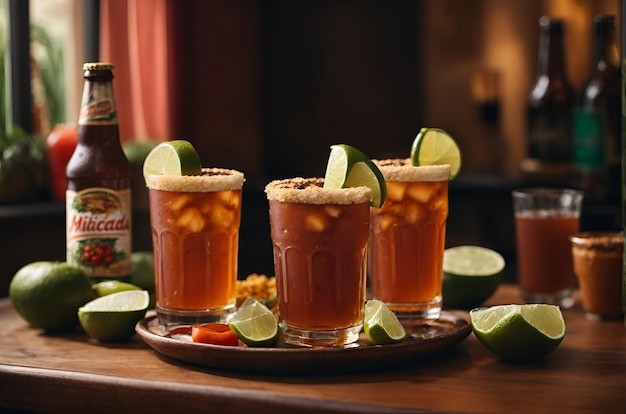 Las cervezas de estilo mexicano michelada