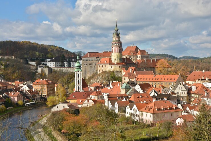 Cesky Krumlov é um Patrimônio Mundial da UNESCO