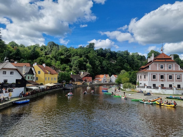 Cesky Krumlov é uma cidade da região da Boêmia do Sul. É um centro turístico e cultural 02092023