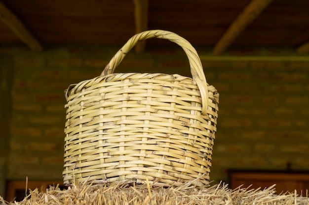 Cestas de casa de fazenda