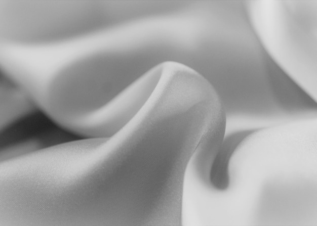 Foto cetim de seda creme bege tecido drapeado fundo de luxo marrom claro claro com espaço para design