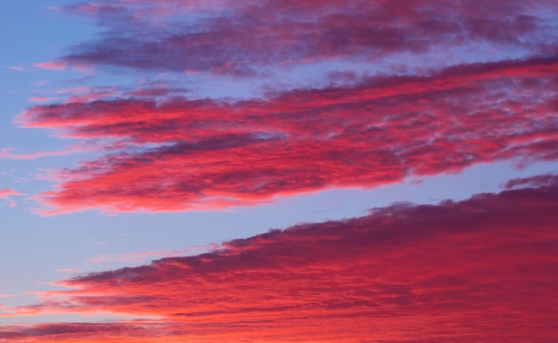 Foto céu ao pôr do sol ou amanhecer abstrato natural