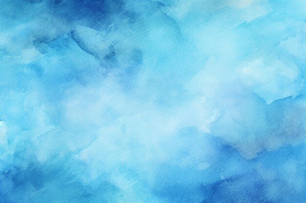 Foto céu azul claro aquarela abstrata fundo grunge