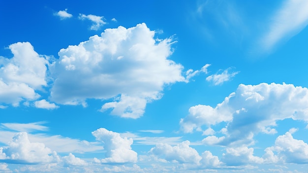 céu azul com fundo de nuvem branca nuvem branca com fundo de céu azul