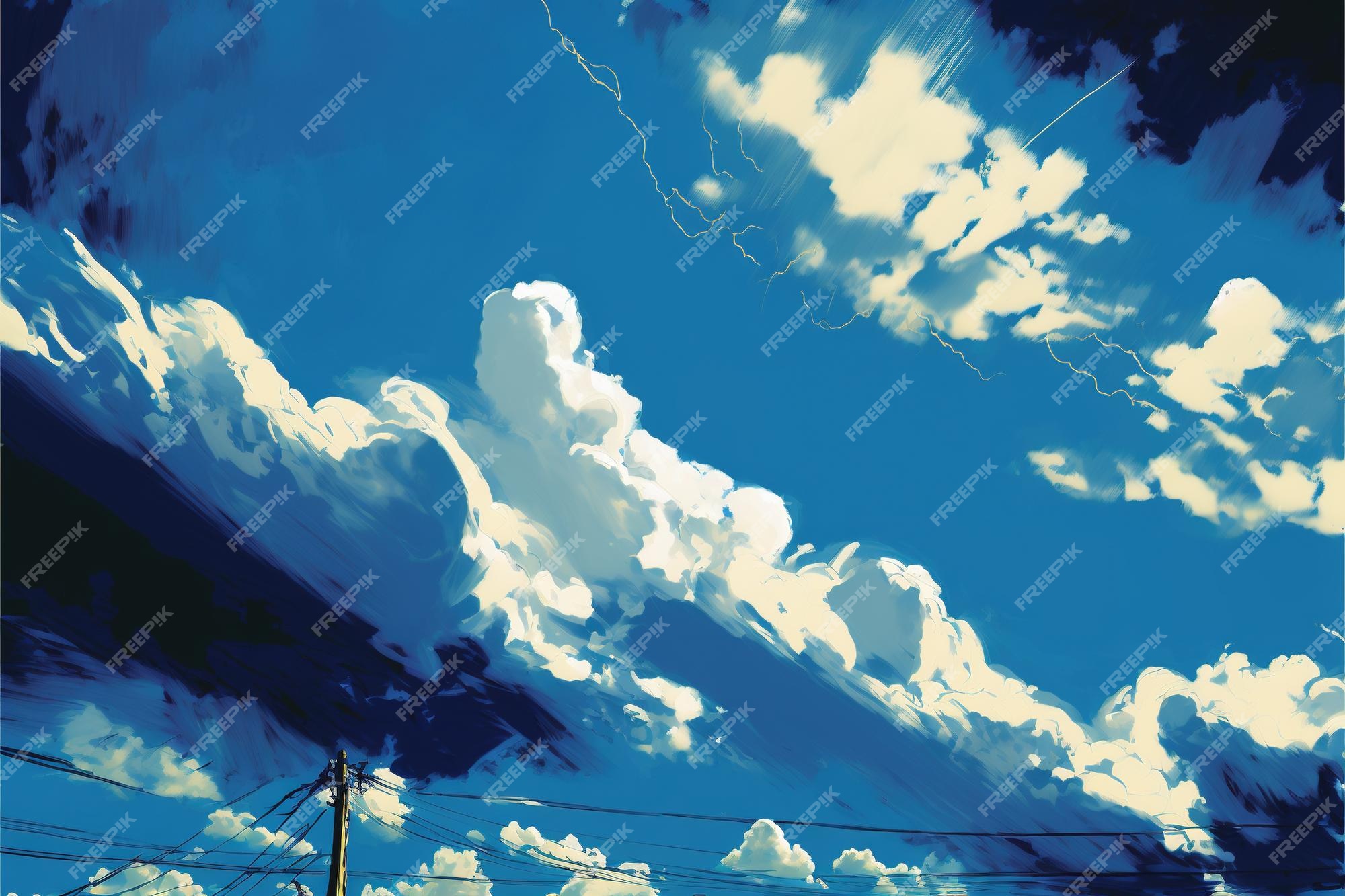 Nuvens Japonesas Sem Costura Padrão Inspirado Anime Manga Gráfico Vetorial  imagem vetorial de marekdubienski@yahoo.co.uk© 654930180