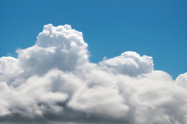 Céu azul com nuvens