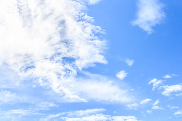 céu azul com nuvens