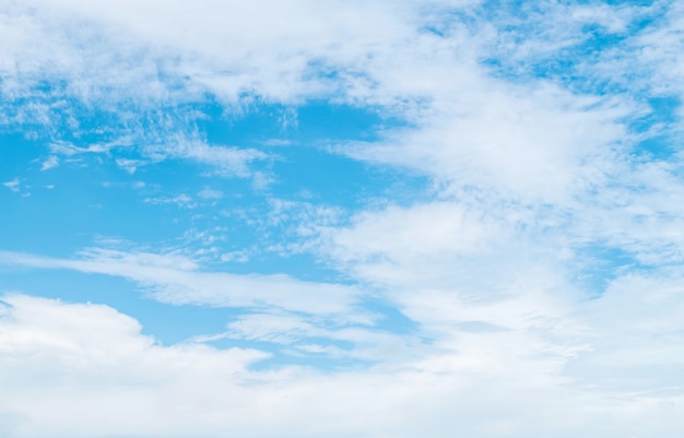 Céu azul em dia nublado