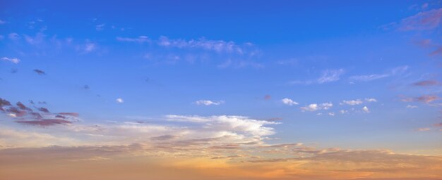 Foto céu de cor de fundo de verão