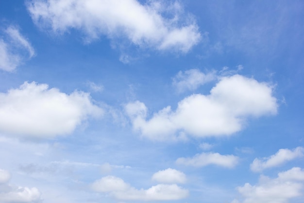 Céu e nuvens de fundo