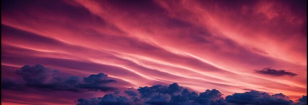 Céu noite, com, nuvens