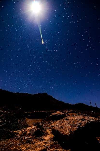 céu noturno