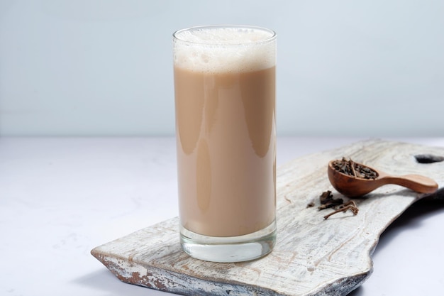 chá de leite tarikor bebida doce muito popular na indonésia-malásia e cingapura
