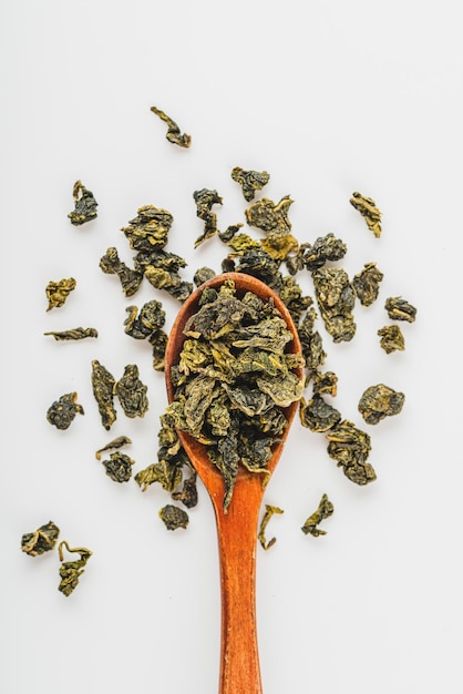 Chá Oolong Chinês Verde