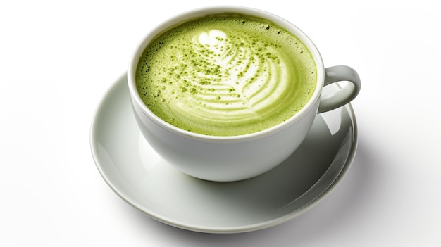 Chá verde Matcha Inteligência Artificial Gerativa