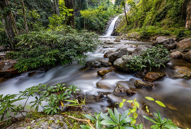 Chae Son Waterfall Lampang, Thailand