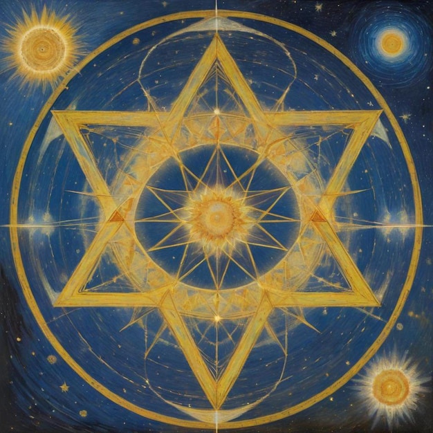 Chakras interiores de las estrellas