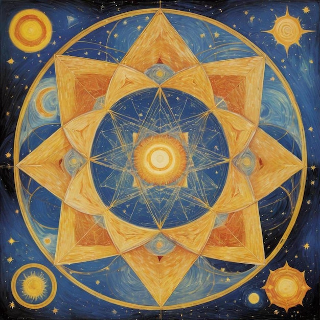 Chakras interiores de las estrellas