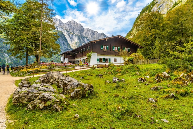 Chalet in Königssee Königssee Nationalpark Berchtesgaden Bayern Deutschland