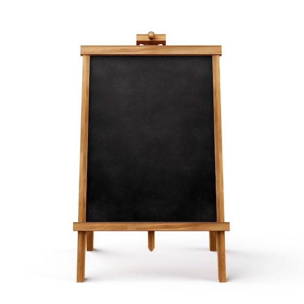 Chalkboard-Wanddekal isoliert auf durchsichtigem Hintergrund Generative KI