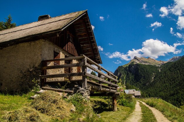 Chalmettes ceillac em qeyras em hautes alpes na frança