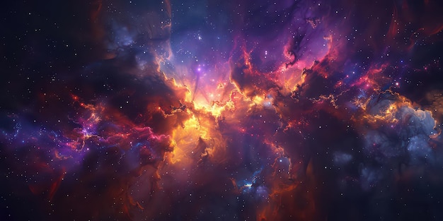 Chama Cósmica e Nebulosa