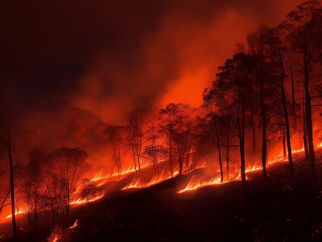 Chama da Floresta Ardente