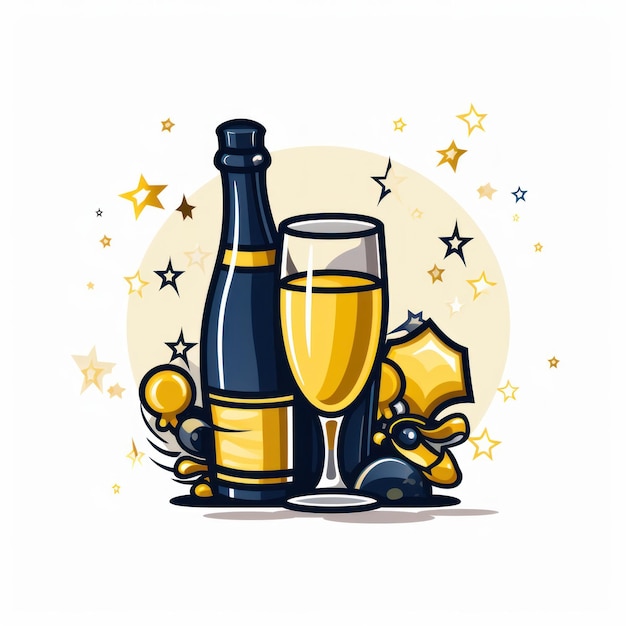 Champagner-Symbol