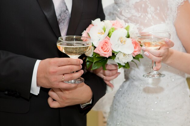 Champagner zur Hochzeit