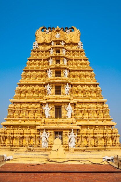 Chamundeshwari-Tempel in Mysore, Indien